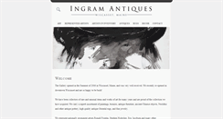 Desktop Screenshot of ingramantiques.com